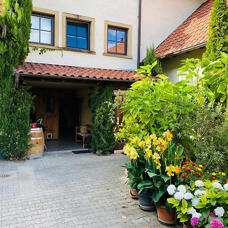 Ferienwohnung Mit Schoener Terrasse. Ellerstadt Exterior foto